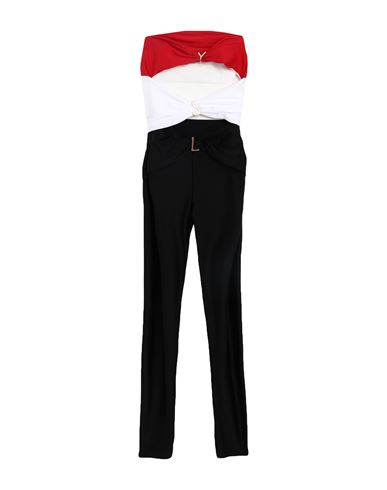 Saint Laurent Woman Jumpsuit Red Size 2 Polyamide, Elastane