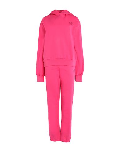 4giveness Woman Tracksuit Fuchsia Size L Cotton In Pink