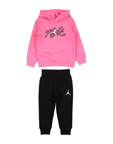 Jordan Babies'   Flight Font Po Set Toddler Boy Tracksuit Magenta Size 6 Cotton, Polyester