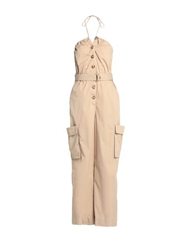 Jumpsuit Damen Kamel 38 Damen