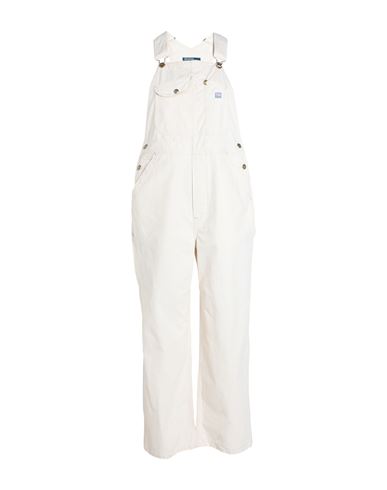 Polo Ralph Lauren Woman Overalls Cream Size Xs Cotton In White