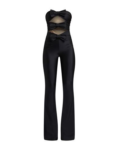 Aniye By Woman Jumpsuit Black Size 6 Polyester, Elastane, Polyamide