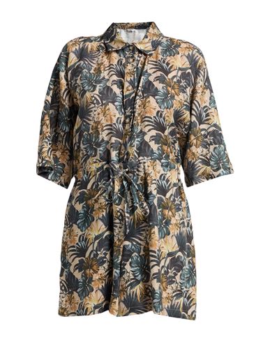 Liu •jo Woman Playsuit Green Size 10 Linen