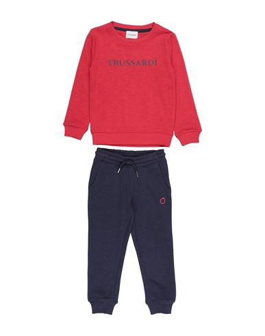 Trussardi Junior Toddler Boy Tracksuit Red Size 4 Cotton In Red