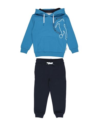 Bikkembergs Toddler Boy Tracksuit Azure Size 4 Cotton In Blue