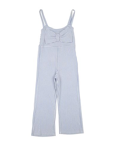 Meilisa Bai Toddler Girl Jumpsuit Light Blue Size 7 Viscose, Polyamide, Polyester In Blue