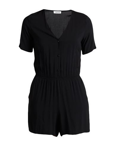 Woman Playsuit Black Size 10 Viscose