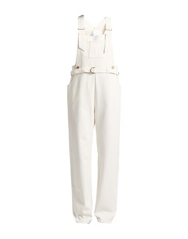 Fete Imperiale Fête Impériale Woman Overalls Ivory Size 10 Cotton