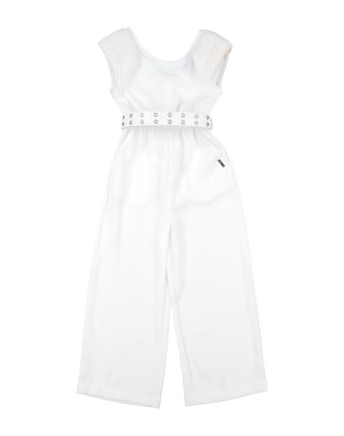 Monnalisa Toddler Girl Jumpsuit White Size 6 Polyester