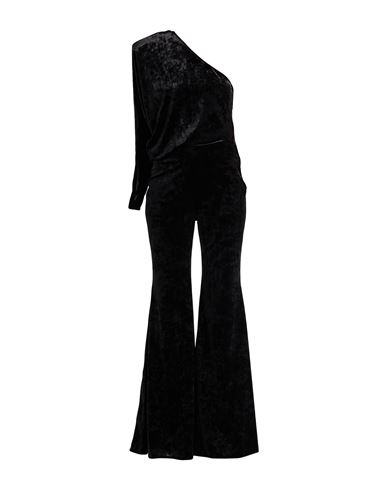 Alexandre Vauthier Woman Jumpsuit Black Size 4 Polyester, Elastane