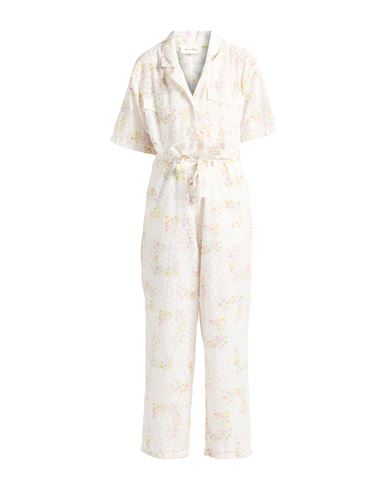 American Vintage Woman Jumpsuit White Size S Polyester, Cotton