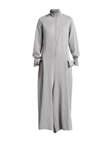 Shop Y-3 Woman Jumpsuit Grey Size L Lyocell, Polyamide