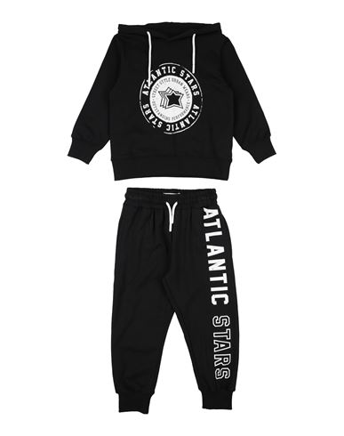 Atlantic Stars Toddler Boy Tracksuit Black Size 6 Cotton In Black