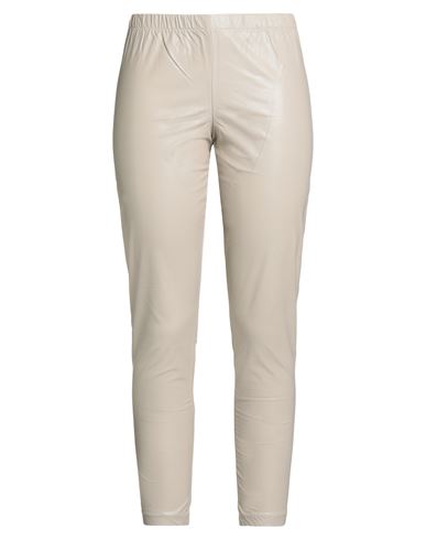 Oriana Woman Pants Beige Size M/l Viscose, Polyamide, Elastane In White