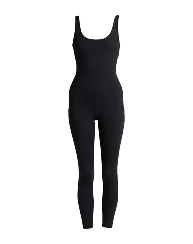 Dkny Sport Woman Jumpsuit Black Size M Polyester, Elastane, Nylon