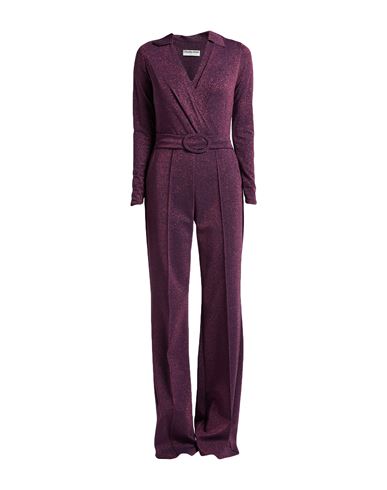 Chiara Boni La Petite Robe Woman Jumpsuit Plum Size 8 Polyamide, Viscose, Elastane, Polyester