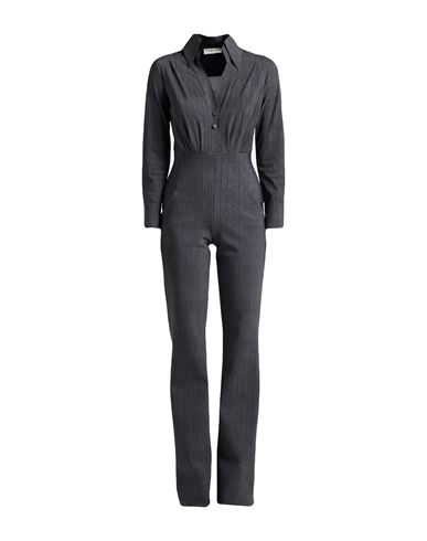 Chiara Boni La Petite Robe Woman Jumpsuit Charcoal Size 10 Polyamide, Elastane