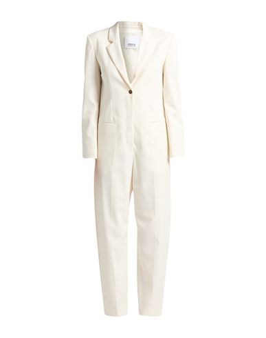 Erika Cavallini Woman Jumpsuit Ivory Size 4 Polyester, Virgin Wool, Elastane In Pink