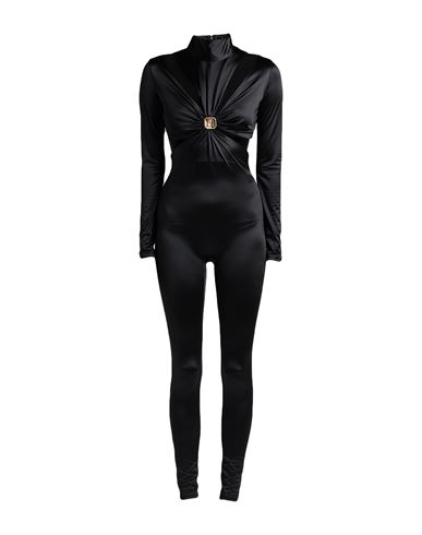 Elisabetta Franchi Woman Jumpsuit Black Size 8 Polyamide, Elastane