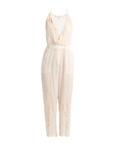 Patrizia Pepe Woman Jumpsuit Cream Size 4 Viscose In Brown