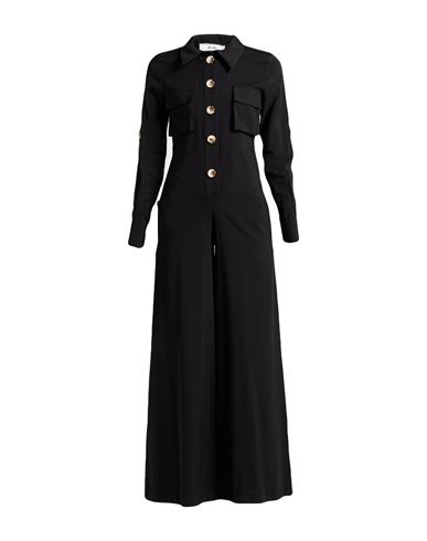 Jijil Woman Jumpsuit Black Size 2 Viscose, Polyester In Black