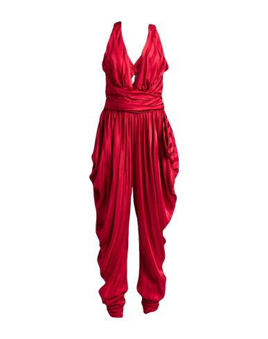 Dolce & Gabbana Woman Jumpsuit Red Size 12 Viscose In Red