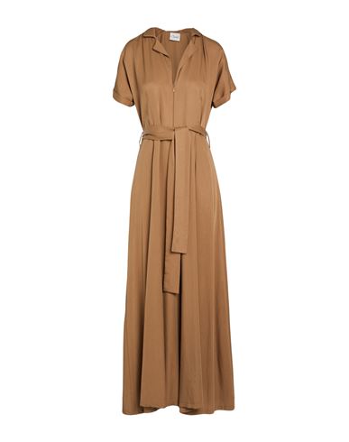 Croche Crochè Woman Jumpsuit Brown Size M Rayon In Brown