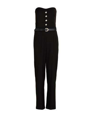 Motel Woman Jumpsuit Black Size M Polyester, Viscose, Elastic Fibres In Black