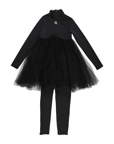 Elisabetta Franchi Toddler Girl Jumpsuit Black Size 4 Polyamide, Elastane In Black