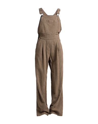 8pm Conscious Woman Overalls Sand Size S Recycled Cotton, Cotton, Acrylic In Black