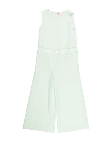 Elisabetta Franchi La Mia Bambina Toddler Girl Jumpsuit Light Green Size 4 Polyester In Green