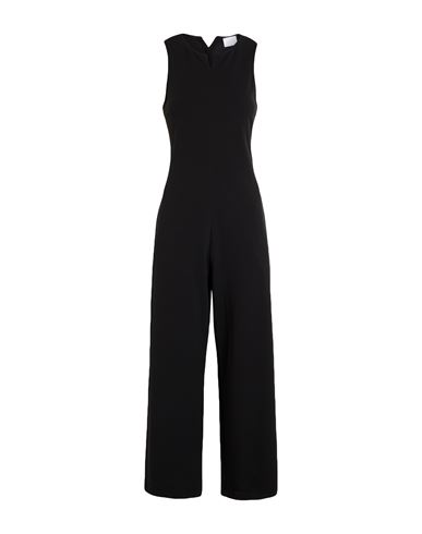 Merci Italia Woman Jumpsuit Black Size 8 Polyester, Elastane In Black