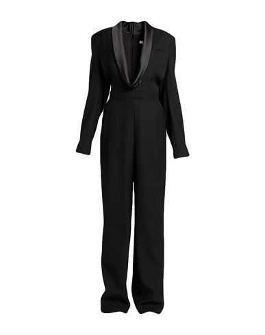 Safiyaa Woman Jumpsuit Black Size 12 Wool