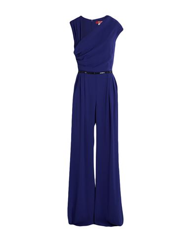 Max Mara Studio Woman Jumpsuit Blue Size 12 Triacetate, Polyester