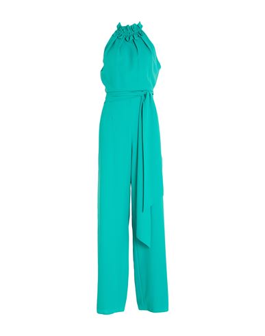 Moncho Heredia Woman Jumpsuit Emerald Green Size 10 Polyester
