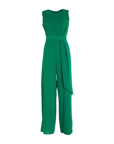 Casting Woman Jumpsuit Green Size 10 Polyester