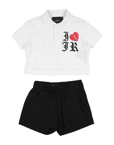 John Richmond Babies'  Toddler Girl Co-ord Black Size 6 Cotton, Elastane In Multi