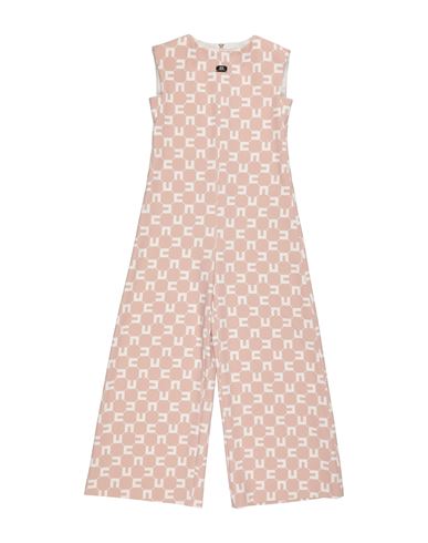 Elisabetta Franchi Babies'  La Mia Bambina Toddler Girl Jumpsuit Chocolate Brown Size 4 Polyester, Elastane