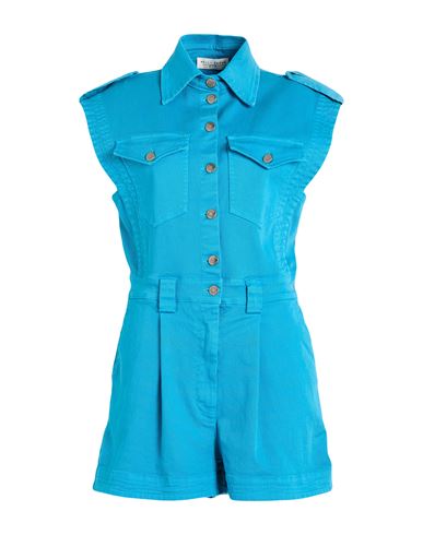 Playsuit Damen Azurblau S Damen