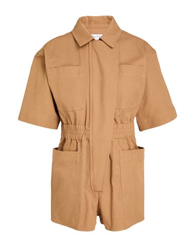 Max Mara Woman Playsuit Camel Size 8 Cotton