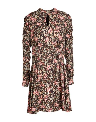 Mini-Kleid Damen Dunkelbraun XS Damen