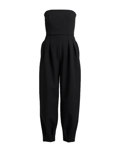 Max Mara Woman Jumpsuit Black Size 8 Polyester, Elastane