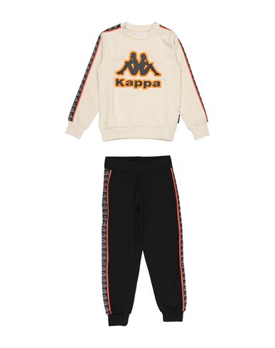 Kappa Babies'  Toddler Boy Tracksuit Beige Size 6 Cotton, Elastane In Sand