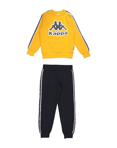 Kappa Babies'  Toddler Boy Tracksuit Marigold Size 6 Cotton, Elastane In Yellow