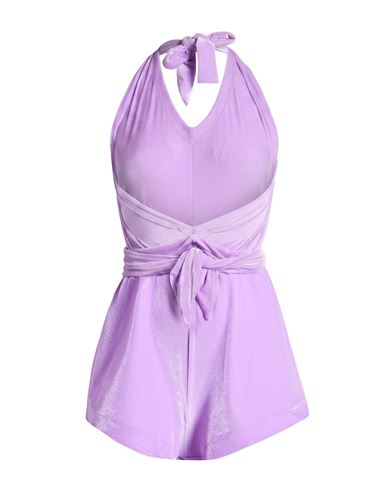Gaelle Paris Gaëlle Paris Woman Playsuit Lilac Size S Polyamide, Elastane In Purple