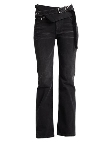 Y/project Woman Jeans Black Size 26 Cotton