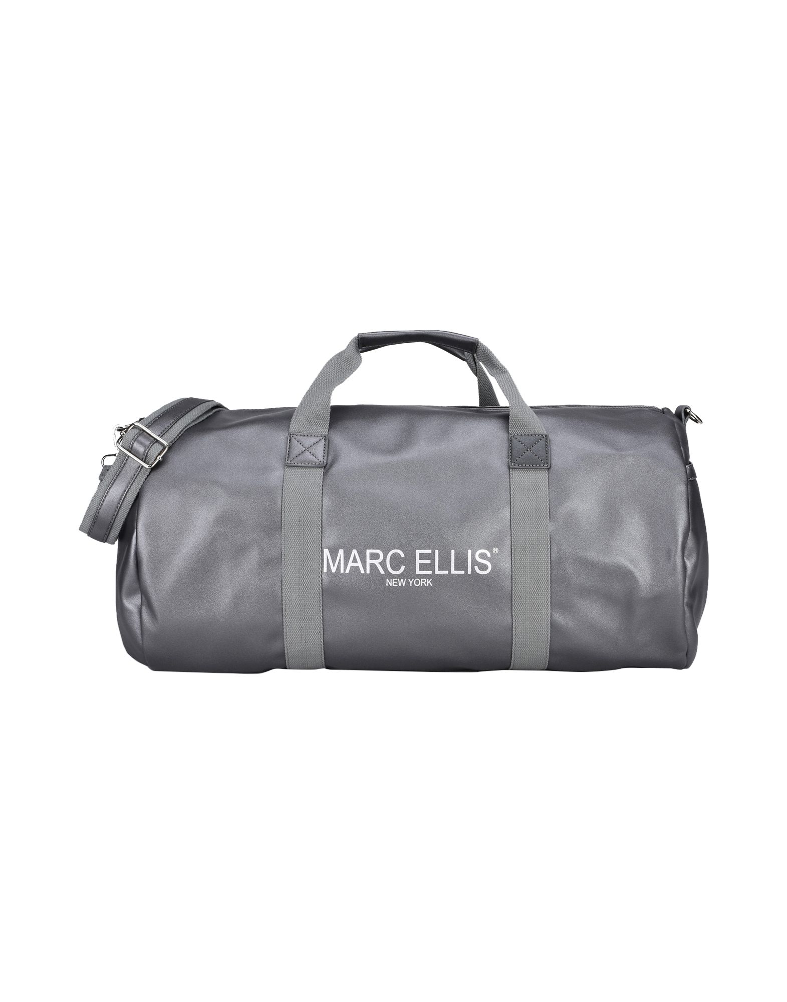 《送料無料》MARC ELLIS レディース 旅行バッグ グレー one size ポリウレタン 100%