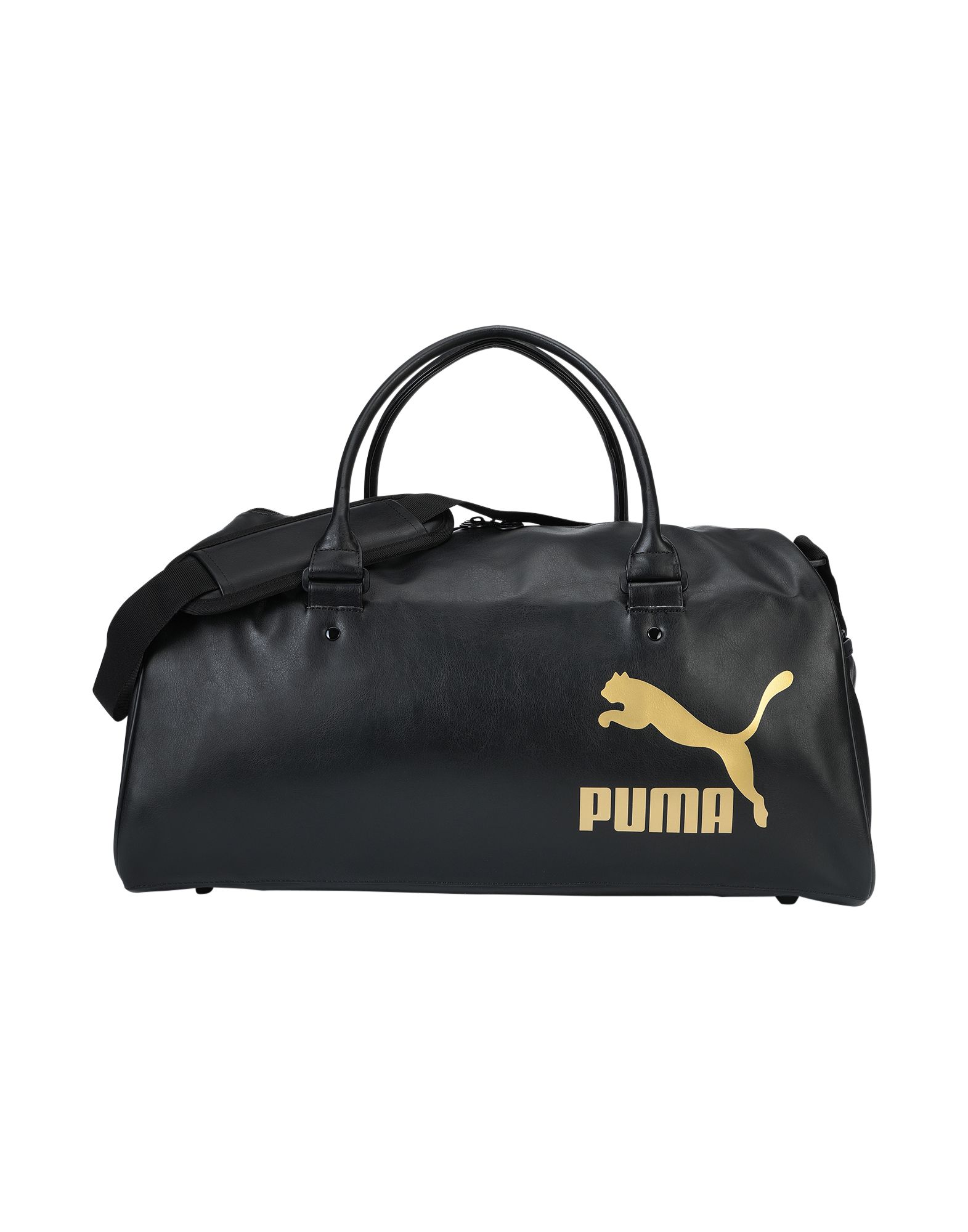 《セール開催中》PUMA Unisex 旅行バッグ ブラック ポリウレタン 100% Originals Grip Bag Retro Blac