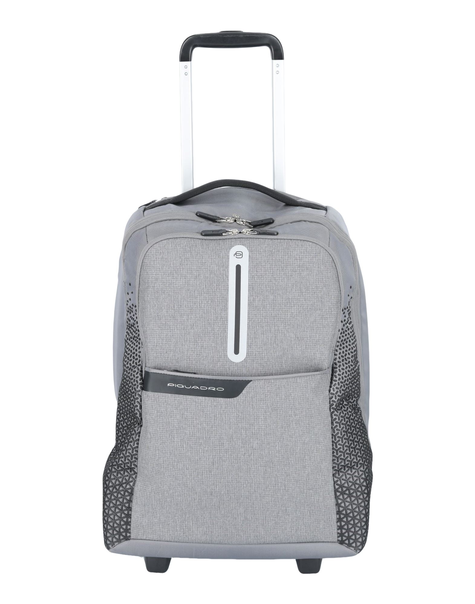 Piquadro Wheeled Luggage In Grey