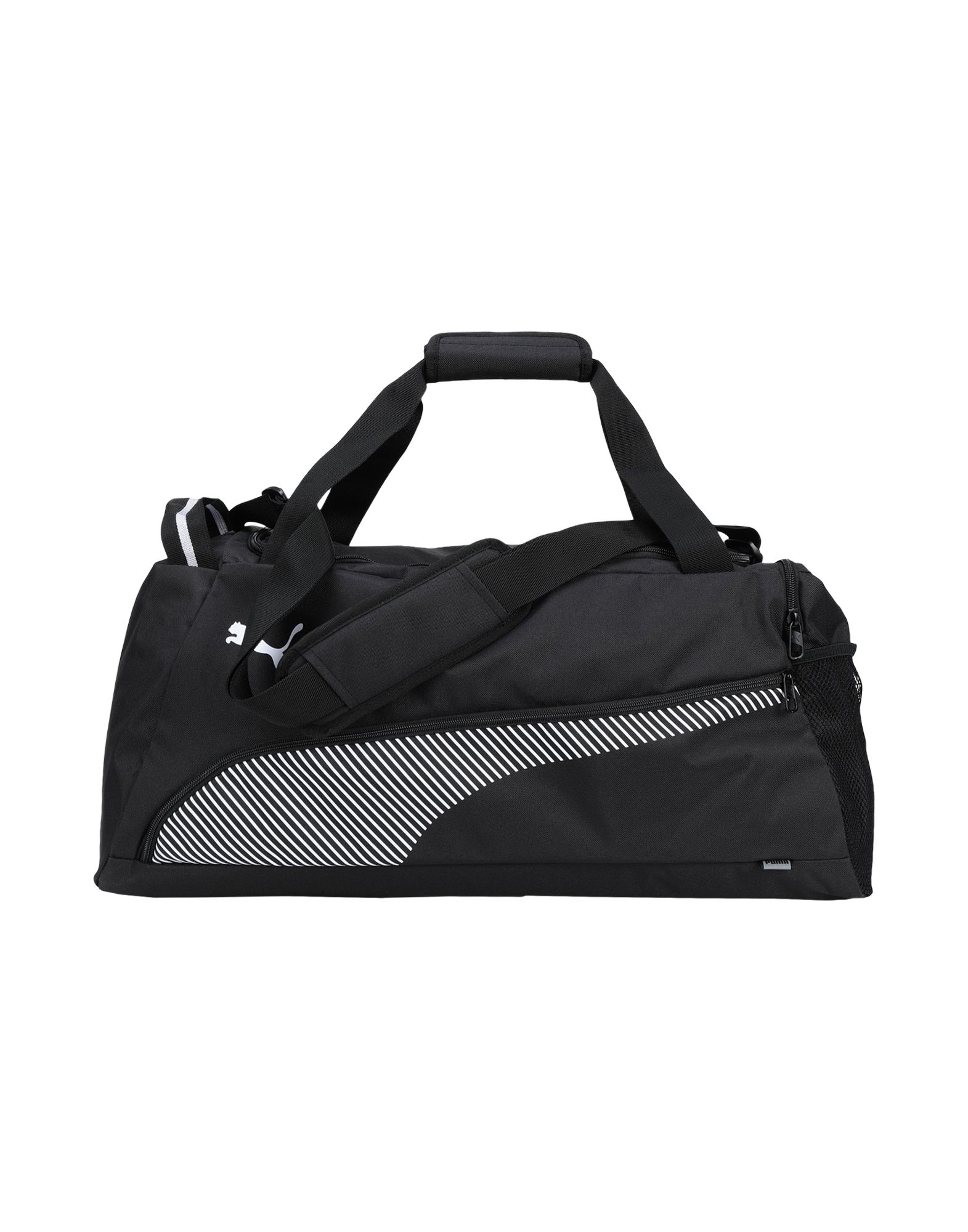 《セール開催中》PUMA Unisex 旅行バッグ ブラック ポリエステル 100% Fundamentals Sports Bag M